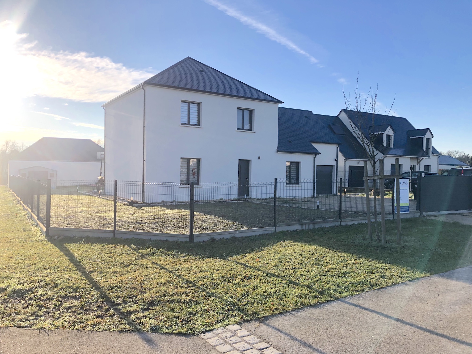 Maison neuve traditionnelle