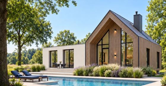 Maison design de style scandinave